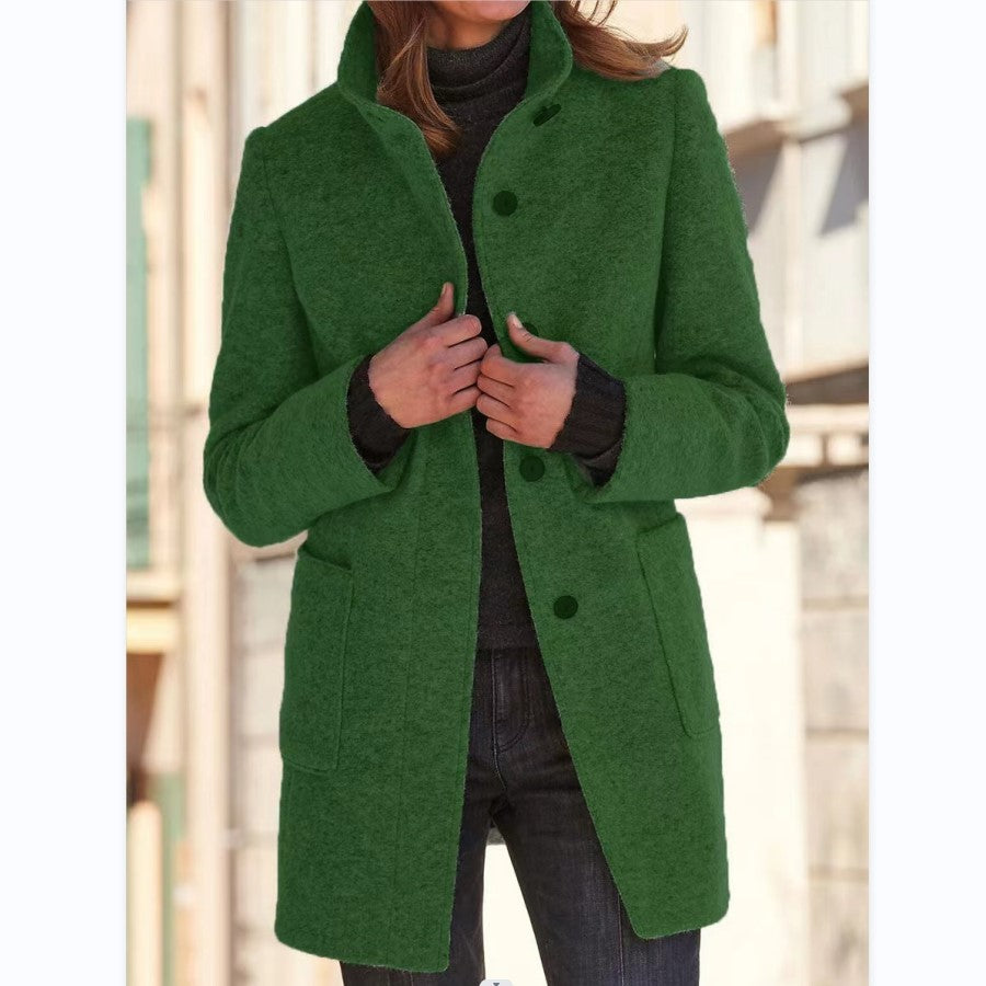 Serelda™ – Women Collar Wool Overcoat