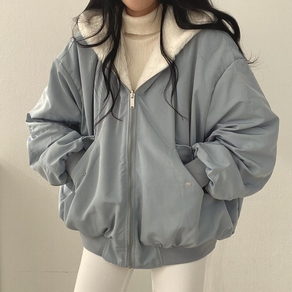 DualWarm™ – Reversible Thickened Cotton Coat