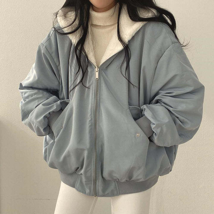 DualWarm™ – Reversible Thickened Cotton Coat