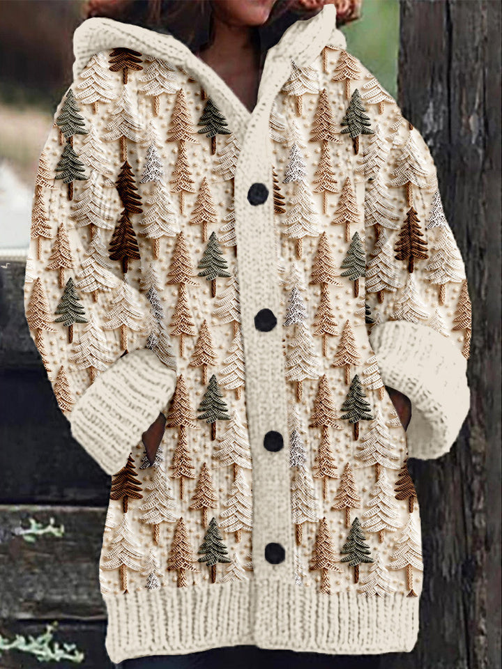 Enchanta™ | Women’s Hooded Mid-Length Sweater Coat