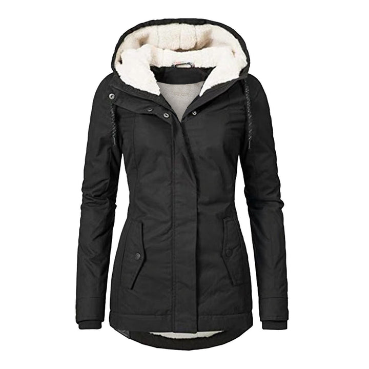 Velleora™ – Casual Woman Warm Hooded Jacket with Pockets