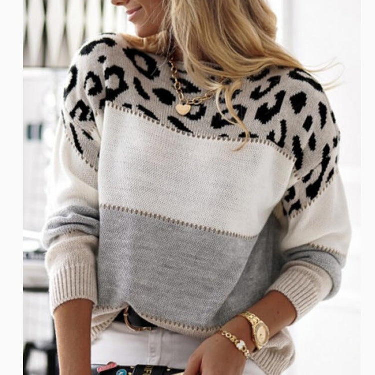 Carmelle™ – Wild Block Knit Top