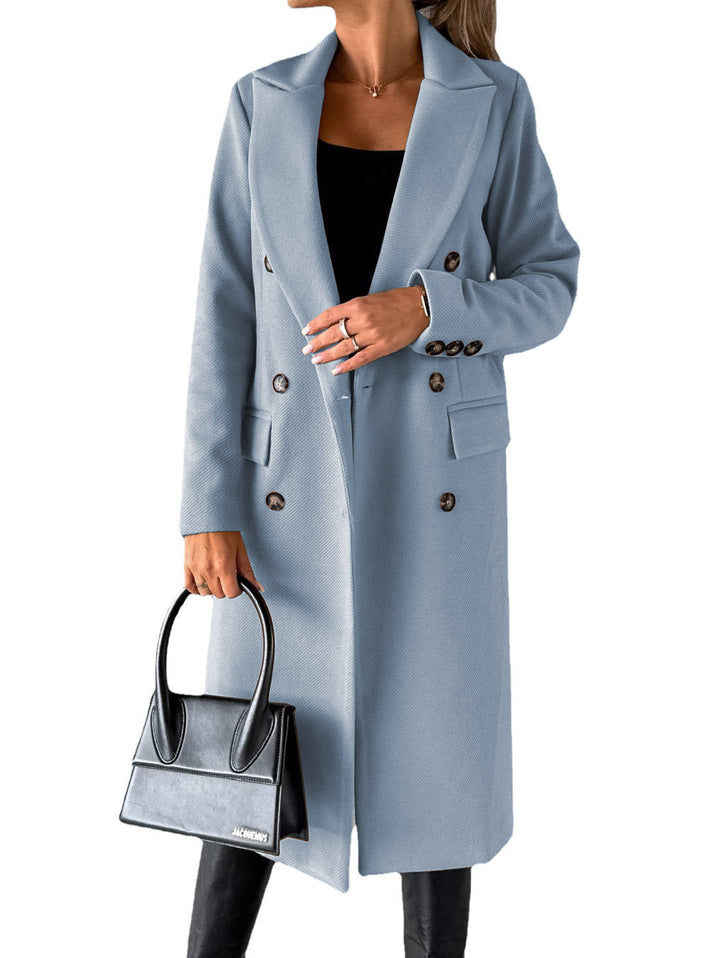 Aurelia™ – Slim Woman Fit Long Winter Overcoat