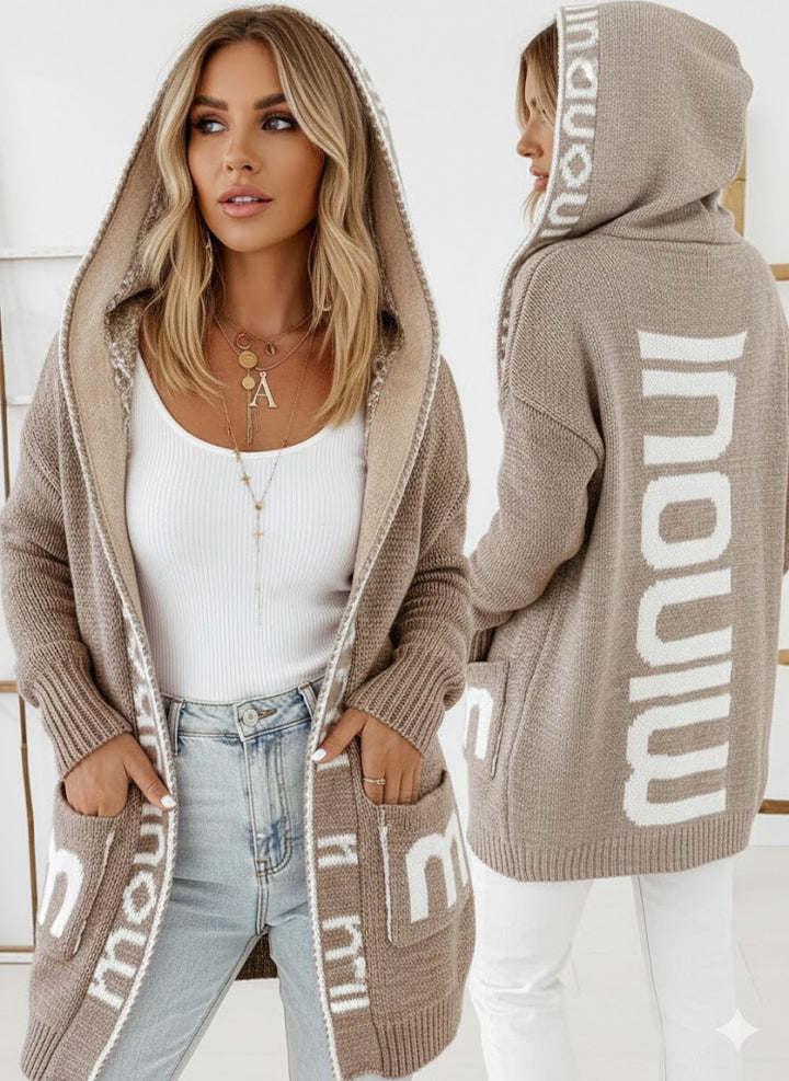 SereniKnit™ – Woman Relaxed Knit Cardigan