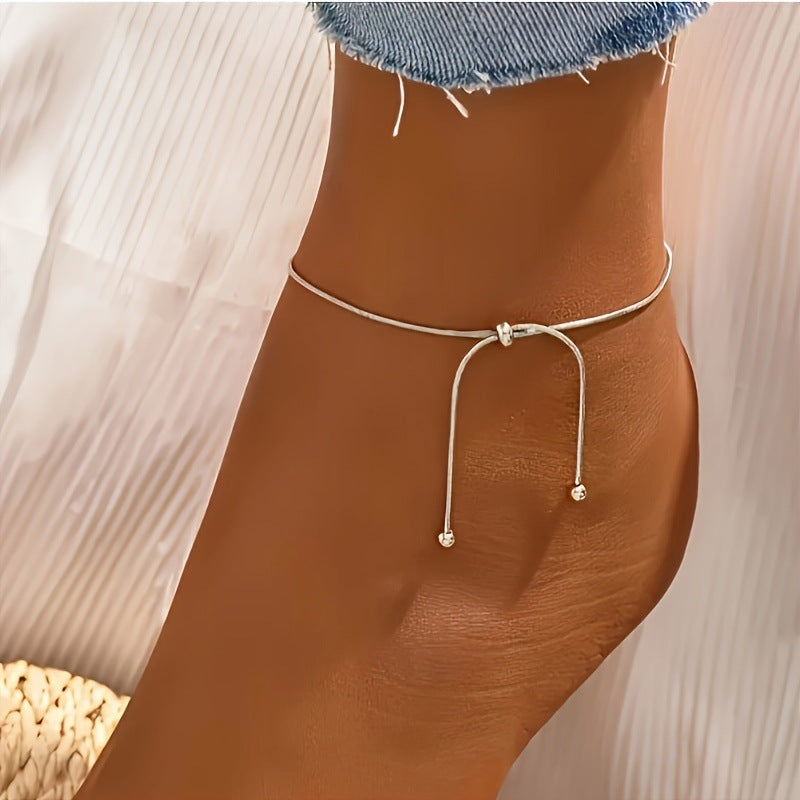 Solara™ – Boho Bead Ankle Chain