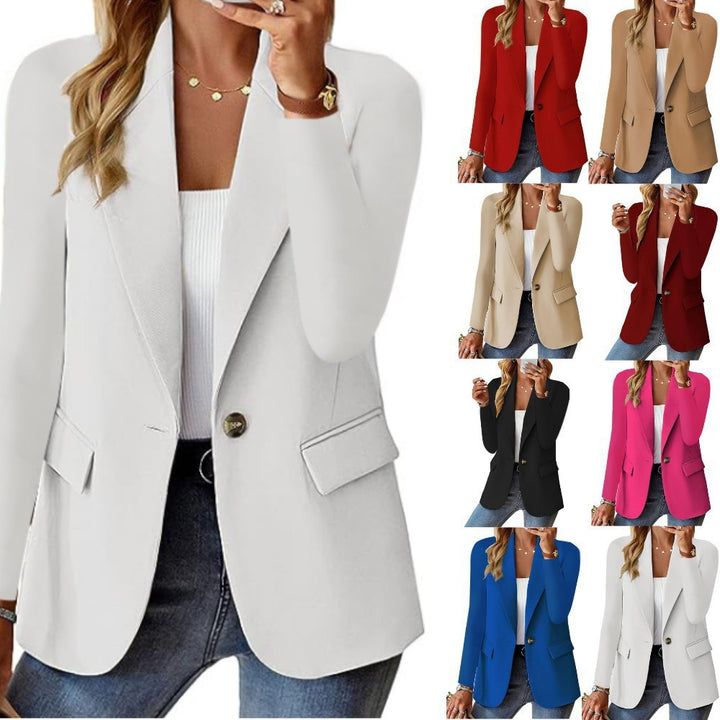 CommuteEdge™ – Women’s Single-Button Lapel Blazer