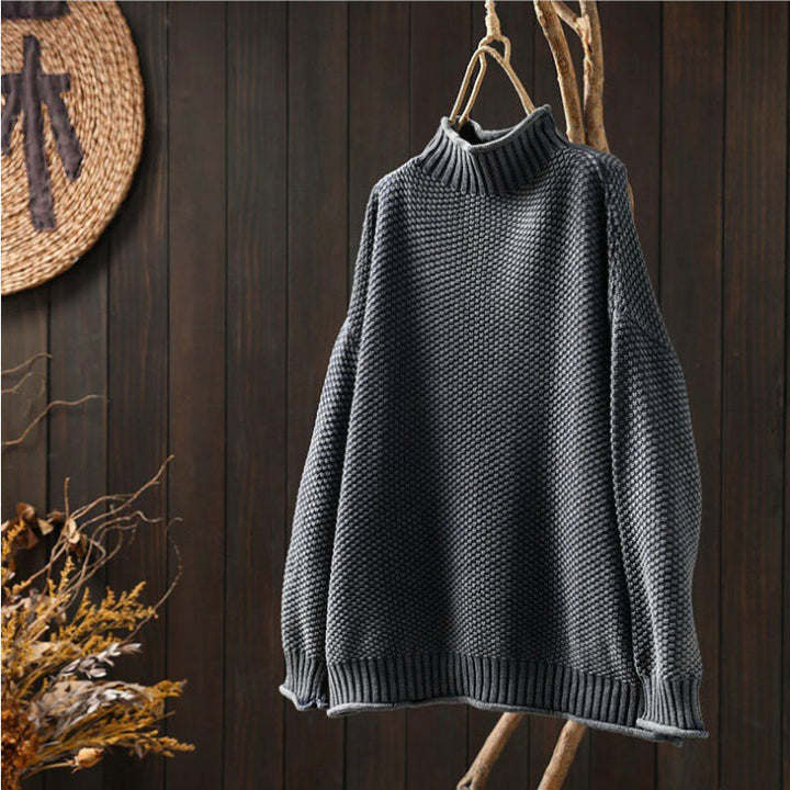Cresta™ – Knit Collar Zip Pullover
