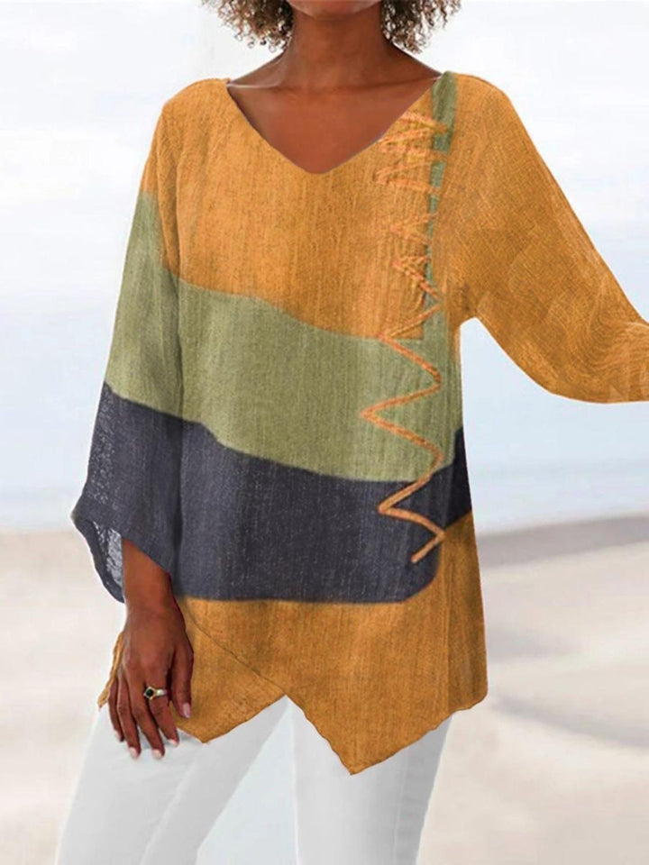 Celestia™ | Timeless V-Neck Blouse