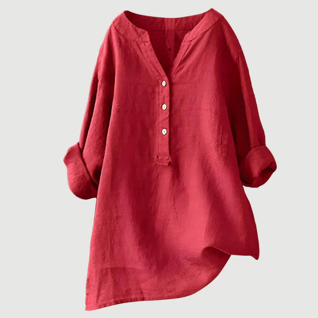 Alorin™ – Breezy Mandarin Blouse