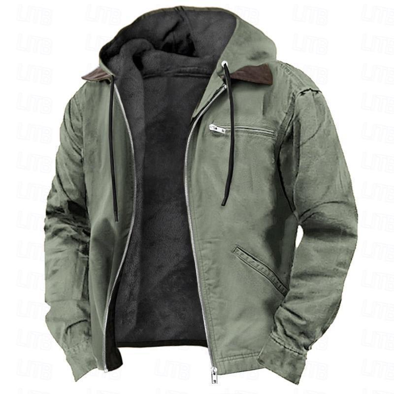 Veyron™ Men’s Fleece Jacket – Casual Hoodie