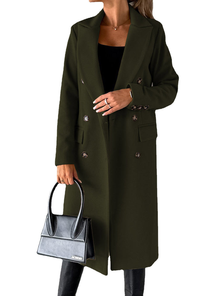Aurelia™ – Slim Woman Fit Long Winter Overcoat