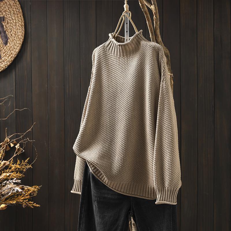 Cresta™ – Knit Collar Zip Pullover