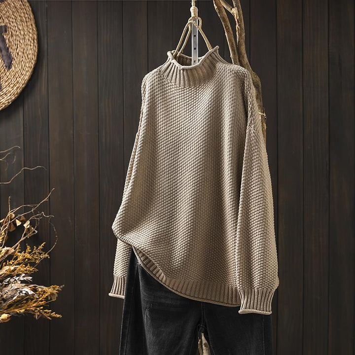 Cresta™ – Knit Collar Zip Pullover