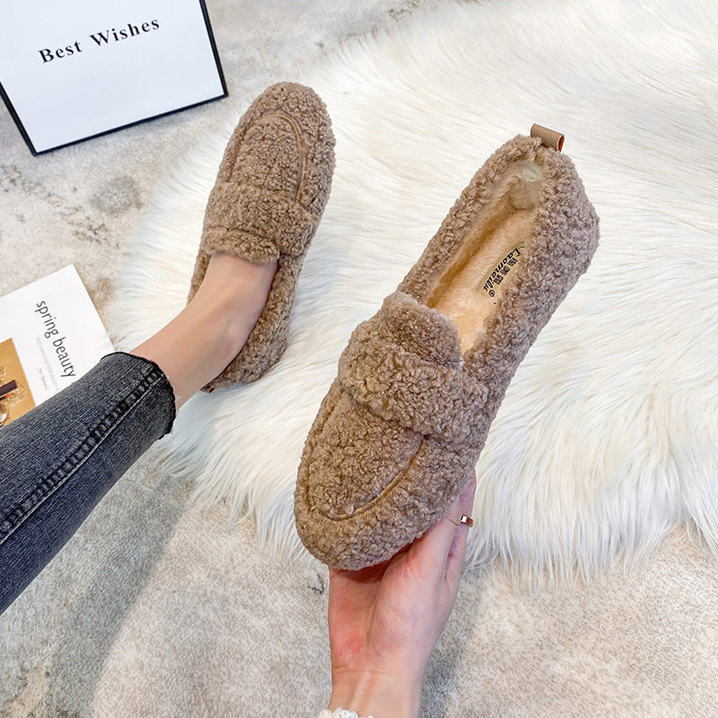 Velvetto™ – Woman Soft Plush Flats