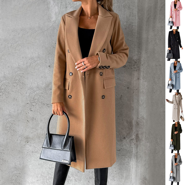 Aurelia™ – Slim Woman Fit Long Winter Overcoat