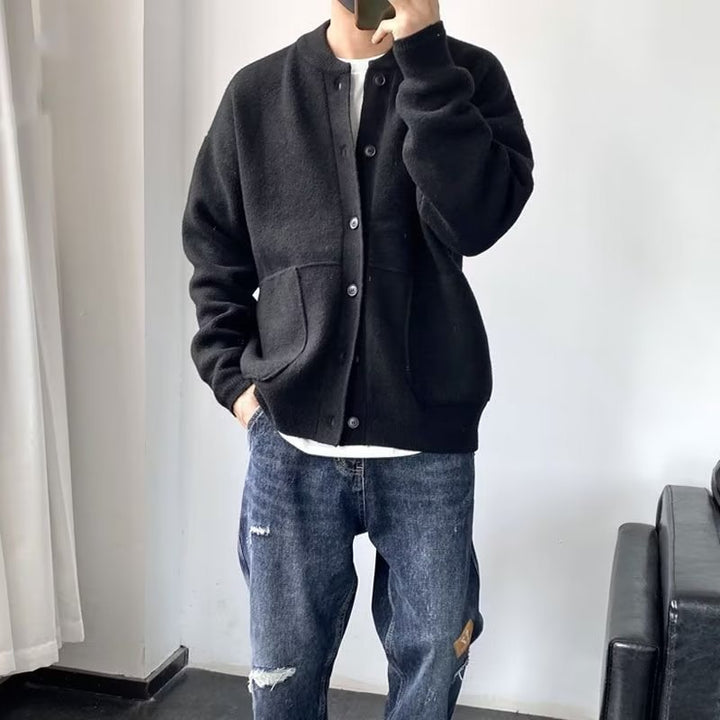 Brayden™ – Wool Knit Cardigan