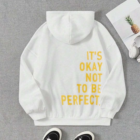 Allegra™ – rainbow font casual sweatshirt
