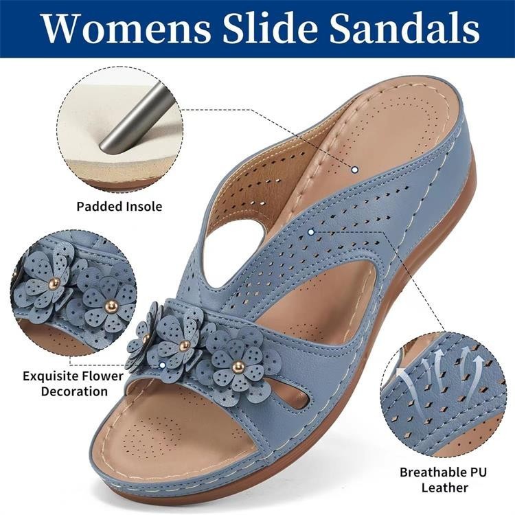 Floralia™ – Bloom Wedge Sandals