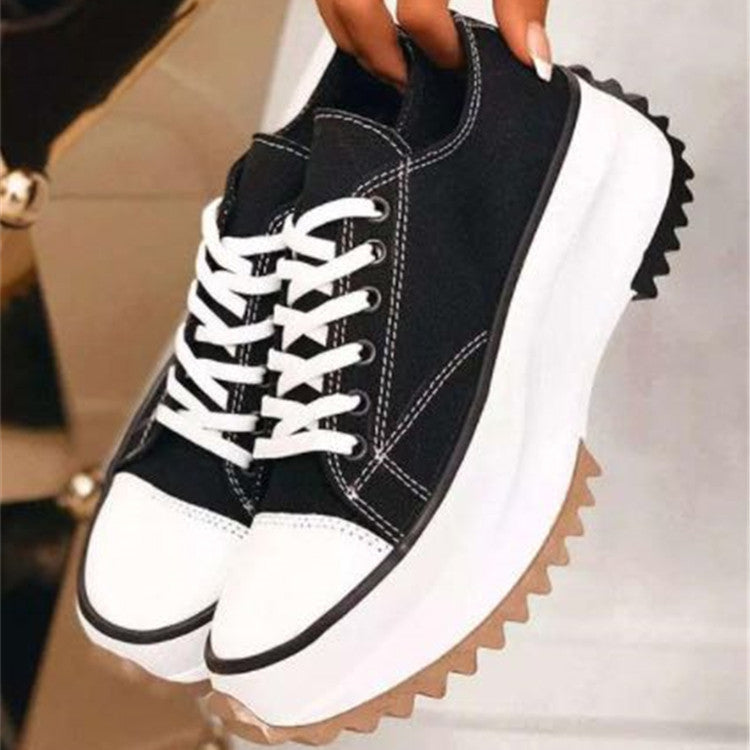 Aloria™ – Canvas Lift Sneakers