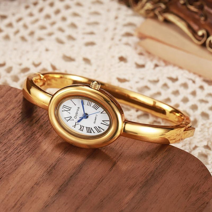 LuxeOra™ – Elegant Oval Women’s Watch