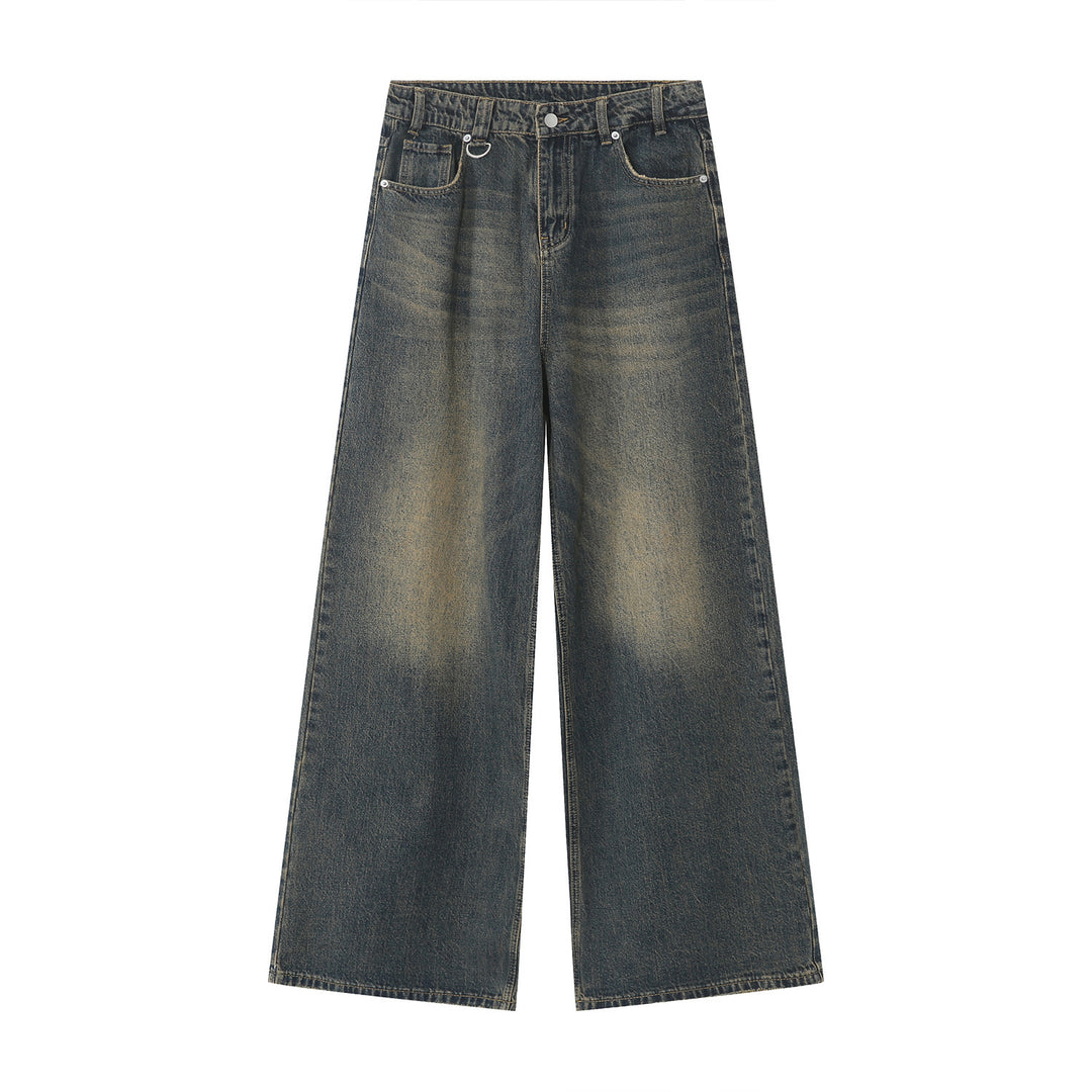 RetroFlow™ – Unisex Loose-Fit Vintage Denim Jeans