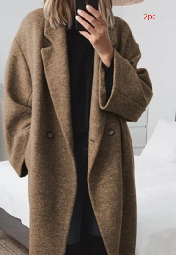 Veloria™ – Women’s Wool Trench Coat