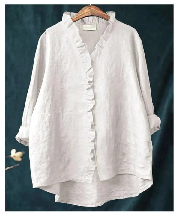 Isla™ – Relaxed Fit Ruffle Top