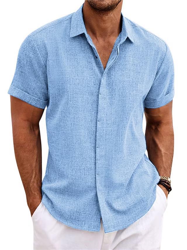 Virello™ – Men Everyday Linen T‑Shirt