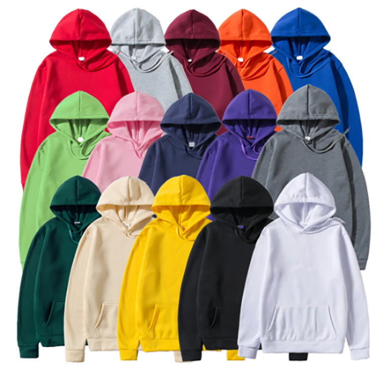 LuxeVita™ Solid Color Pullover Hoodie – Men & Women
