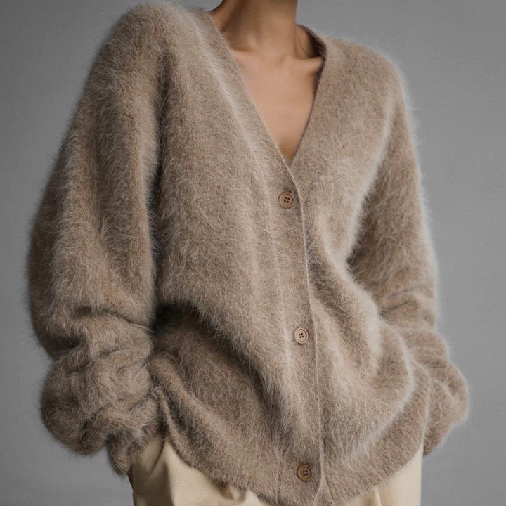 Serave™ – Women’s Loose V-Neck Cardigan
