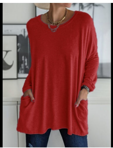 Seraphina™ – Effortless Pocket Pullover