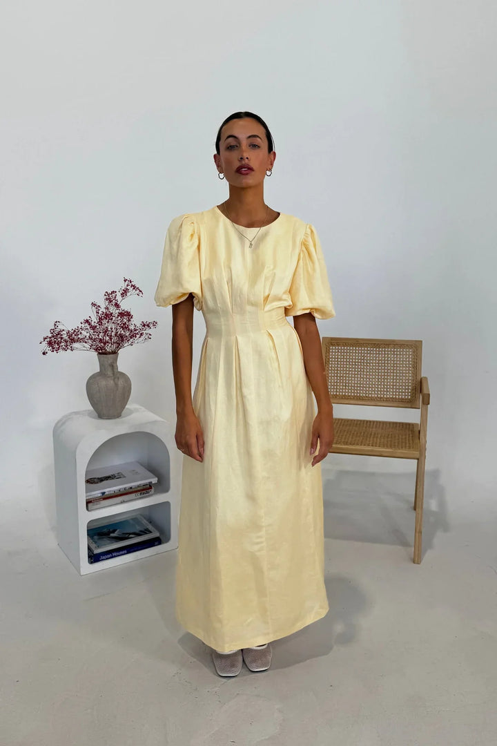 Auréle™ Dress | Limited-Edition in Butter Linen
