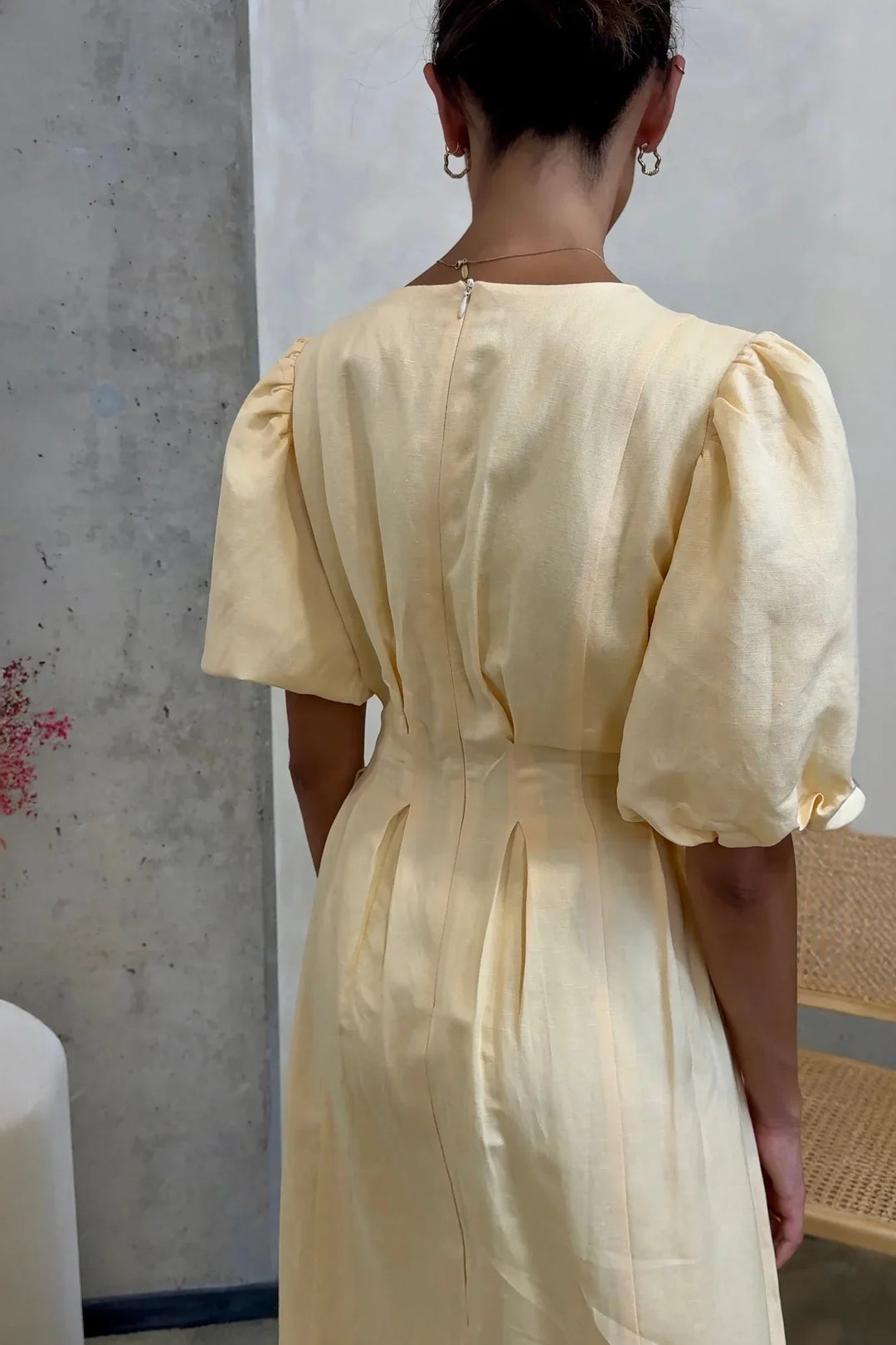 Auréle™ Dress | Limited-Edition in Butter Linen