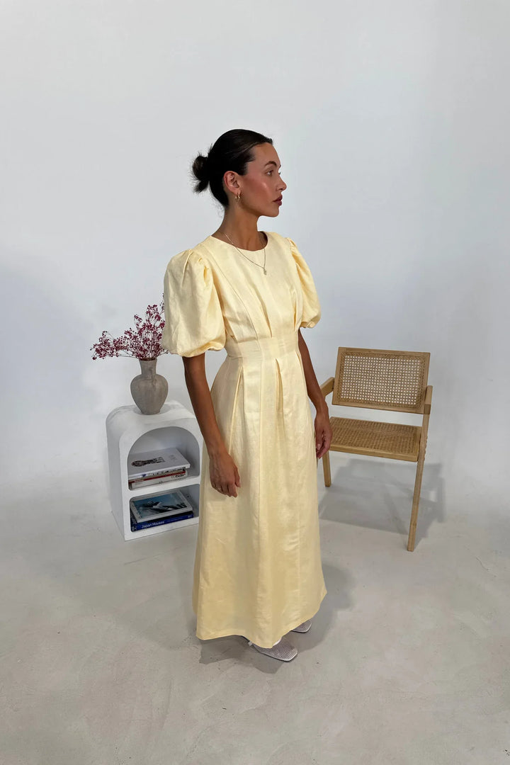 Auréle™ Dress | Limited-Edition in Butter Linen