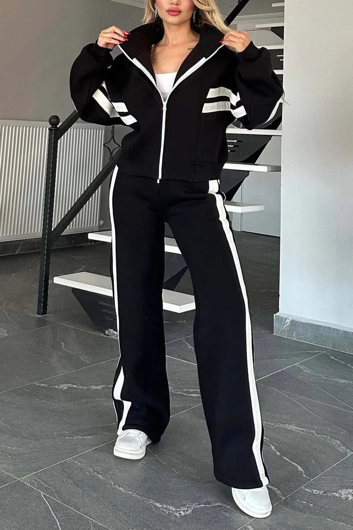 Anitta™ – Women’s Loose White Tracksuit Set