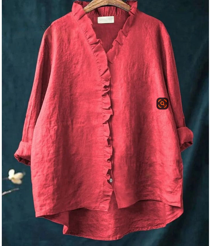 Isla™ – Relaxed Fit Ruffle Top