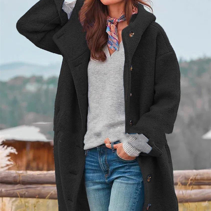 Rosette™ – Soft Wool Blend Coat