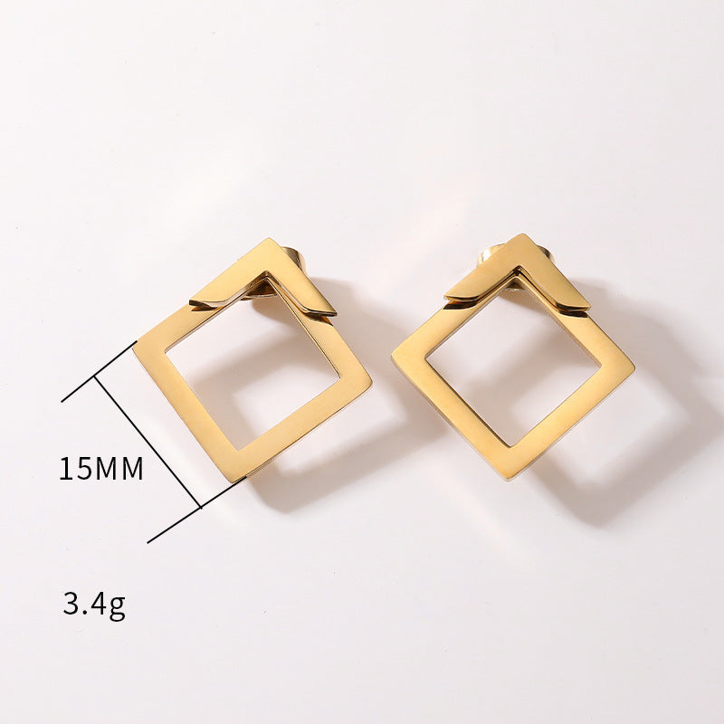 Lena™ | Modern Geometric Studs
