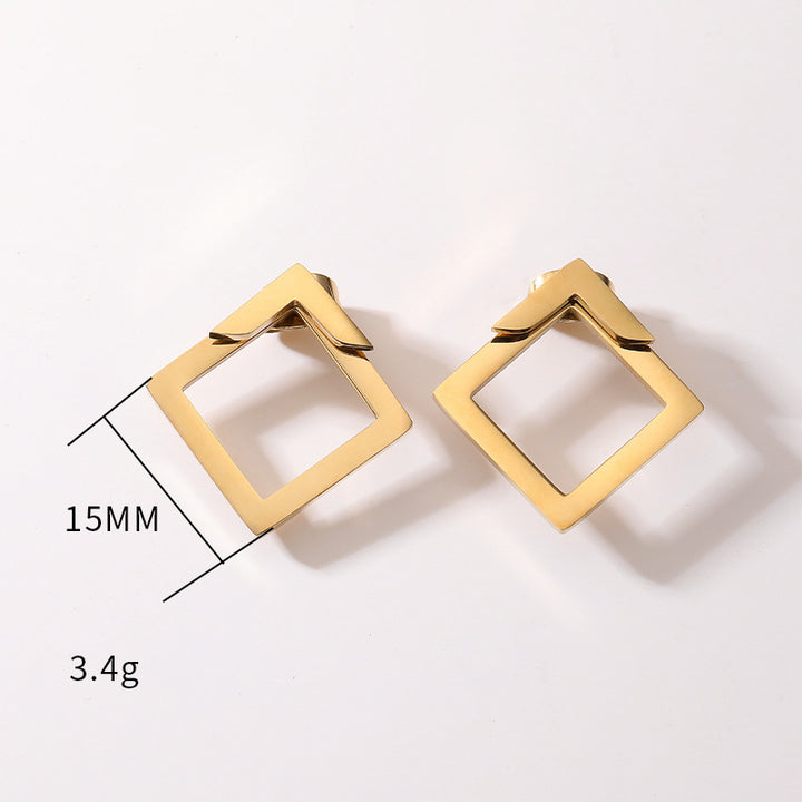 Lena™ | Modern Geometric Studs