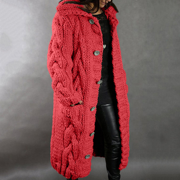 Beliora™ – Women’s Plus Sweater Coat
