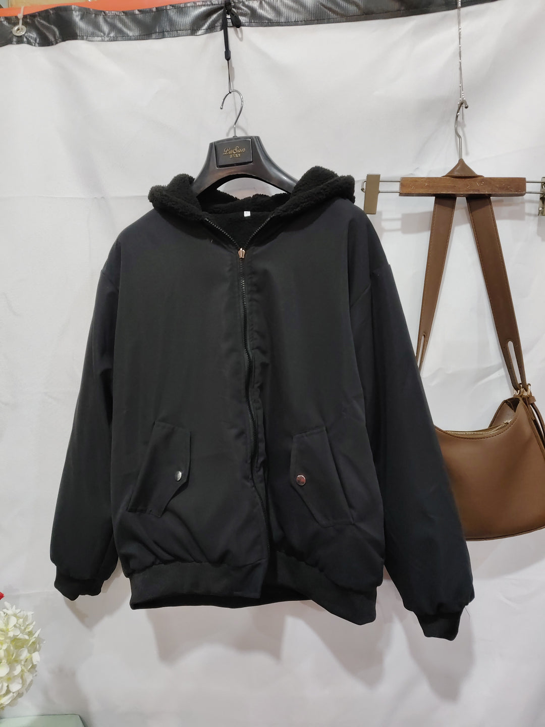 DualWarm™ – Reversible Thickened Cotton Coat