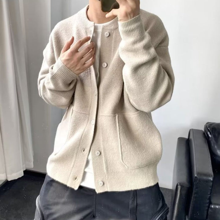 Brayden™ – Wool Knit Cardigan