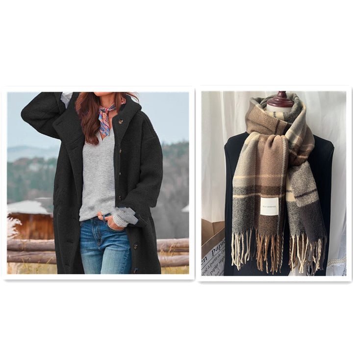 Rosette™ – Soft Wool Blend Coat