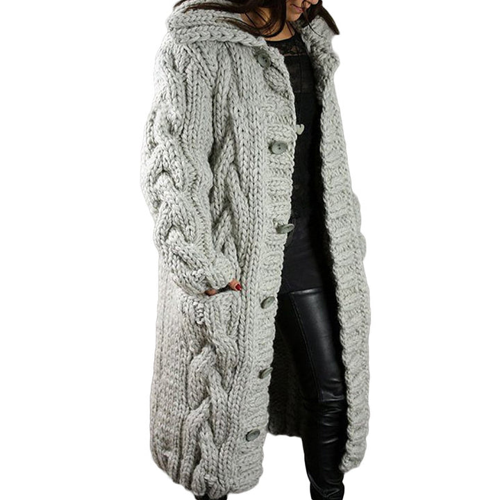 Beliora™ – Women’s Plus Sweater Coat
