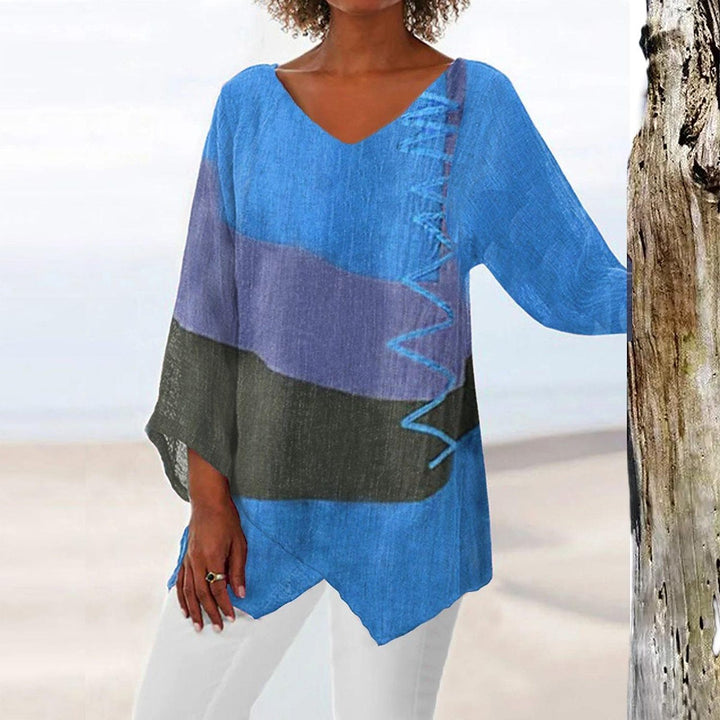 Celestia™ | Timeless V-Neck Blouse