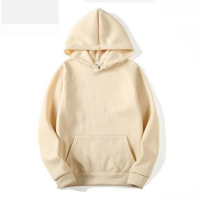 LuxeVita™ Solid Color Pullover Hoodie – Men & Women