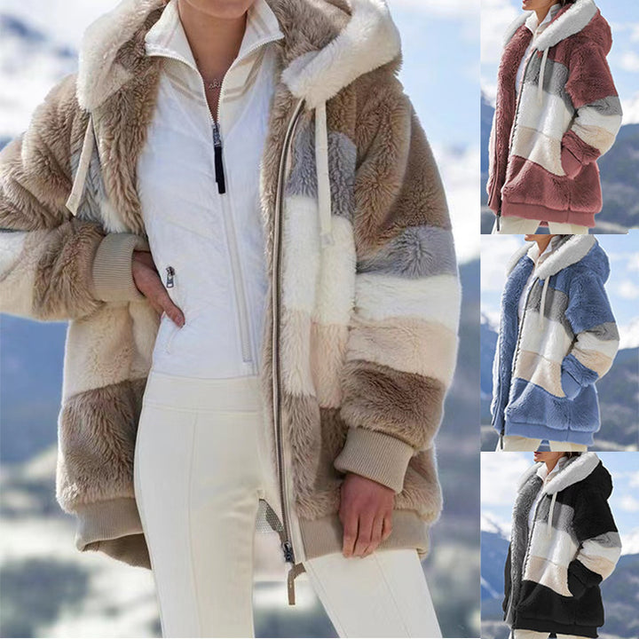 Avelora™ – Women’s Fleece Zip Cardigan
