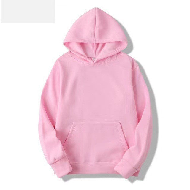 LuxeVita™ Solid Color Pullover Hoodie – Men & Women