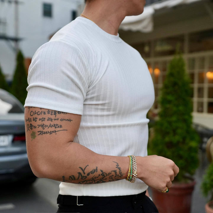 Nero™ – Stretch-Fit Round Neck Tee