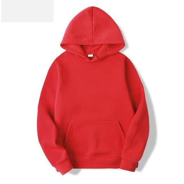LuxeVita™ Solid Color Pullover Hoodie – Men & Women